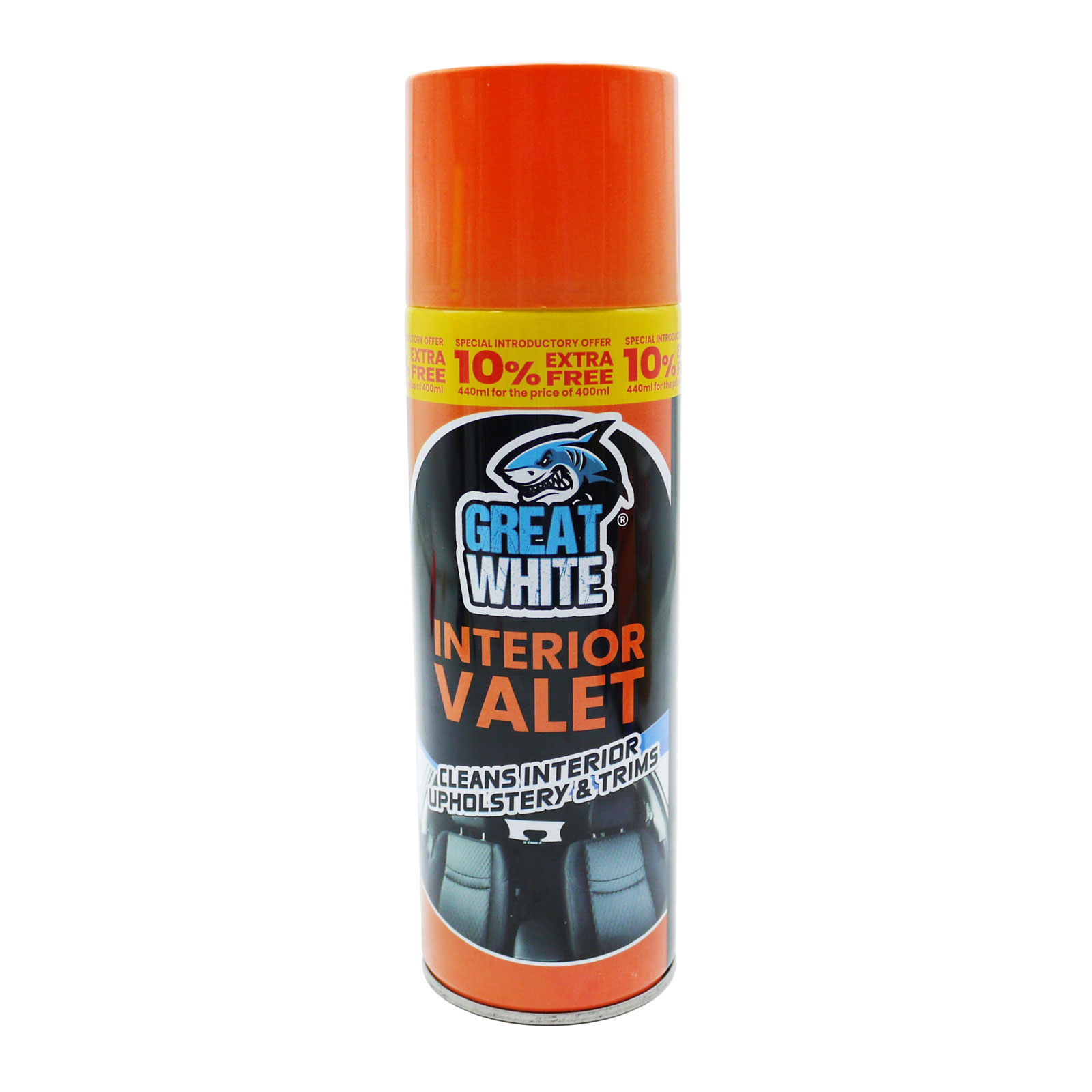 Great White Car Upholstery Cleaner 440ml Great White Car Upholstery Cleaner 440ml